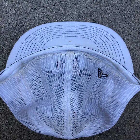 PACIFIC HEADWEAR Simi Valley Baseball League Hat Men's L/XL Fitted Mesh Grey Cap - Picture 3 of 6